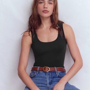 Boden Essential Scoop Neck Tank